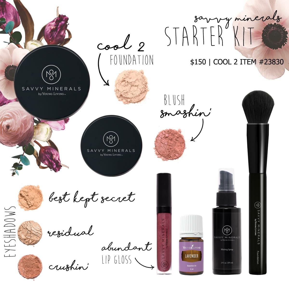 Young Living Savvy Minerals Starter Kit